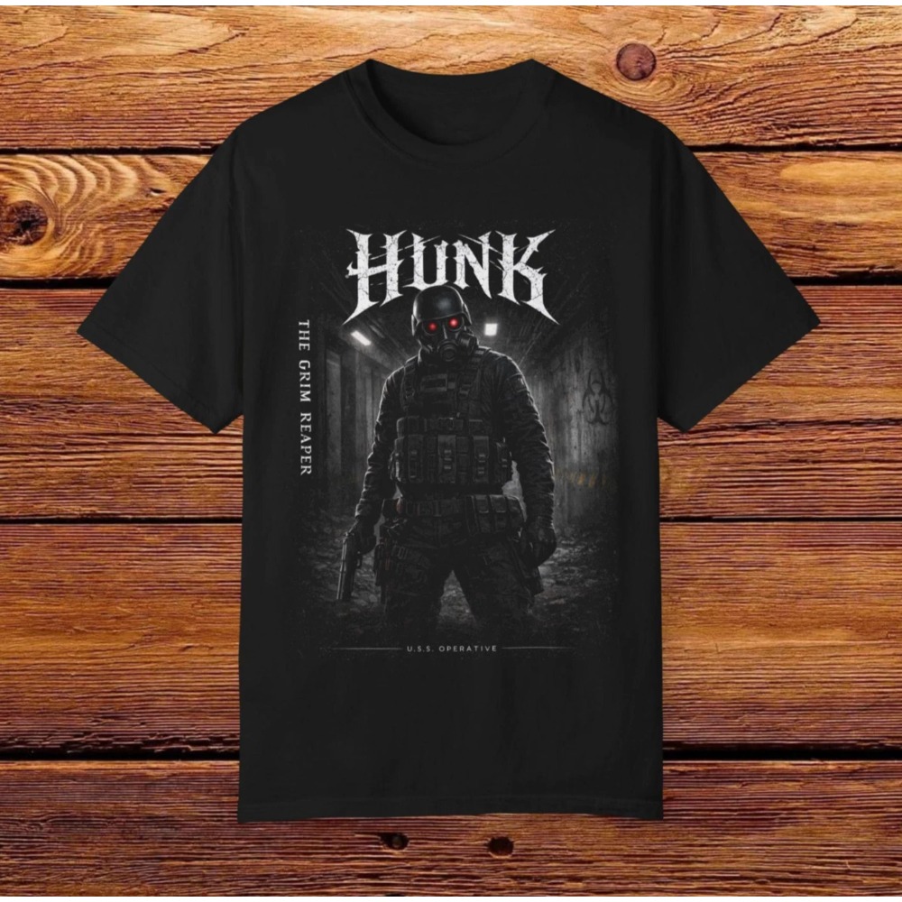 Street Fashion Game - Camiseta Vintage con Gráfico de HUNK,