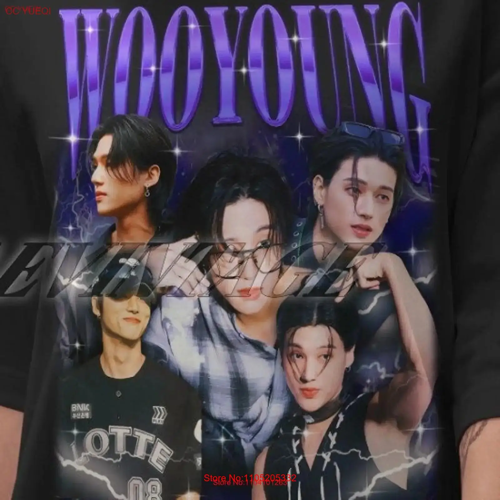 Street Fashion Kpop - Camiseta Vintage limitada Woo Young Fan