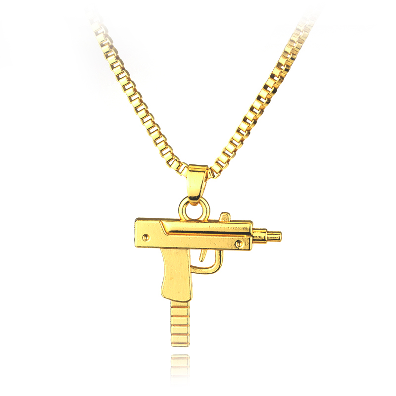 Street Fashion Hip Hop - Collar con Colgante en Forma de