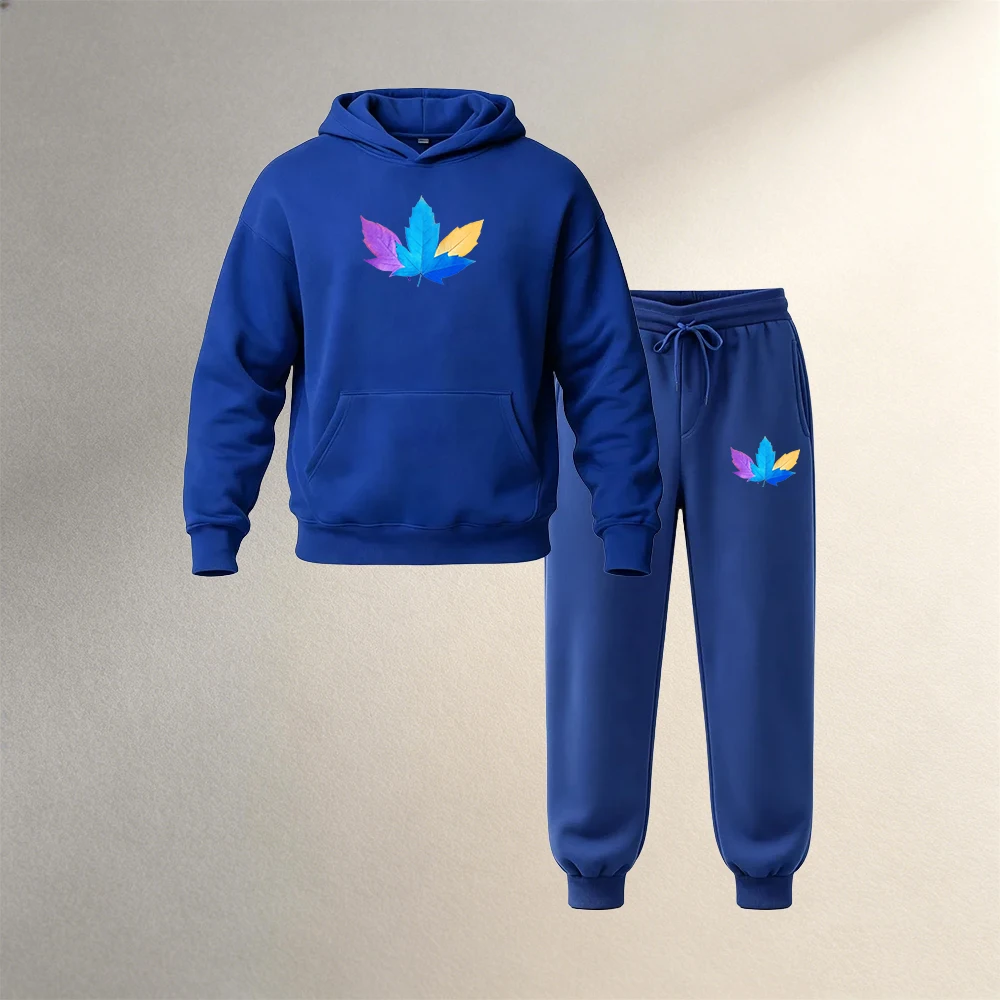 Street Fashion Casual - Conjuntos de sudaderas con capucha para