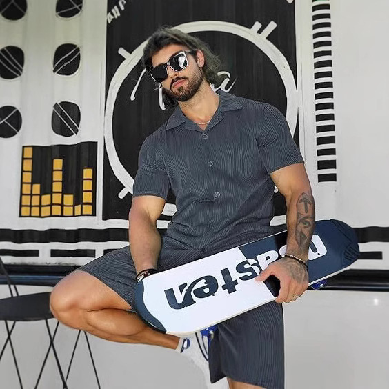 Conjunto de 2 Piezas para Homb - Street Fashion Casual reseña y precio