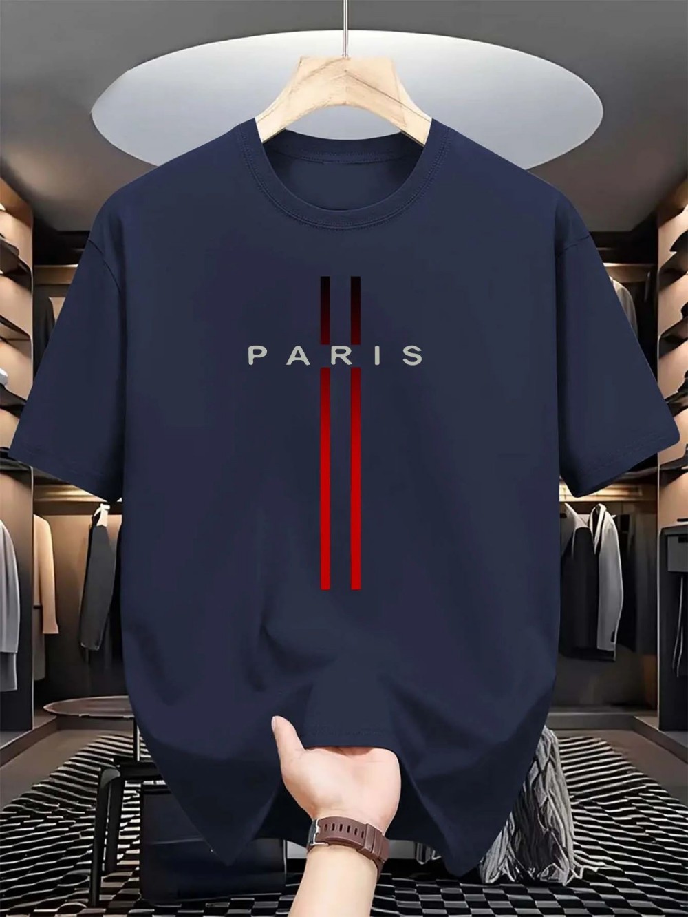 Camiseta deportiva con estampa - Street Fashion Paris reseña y precio