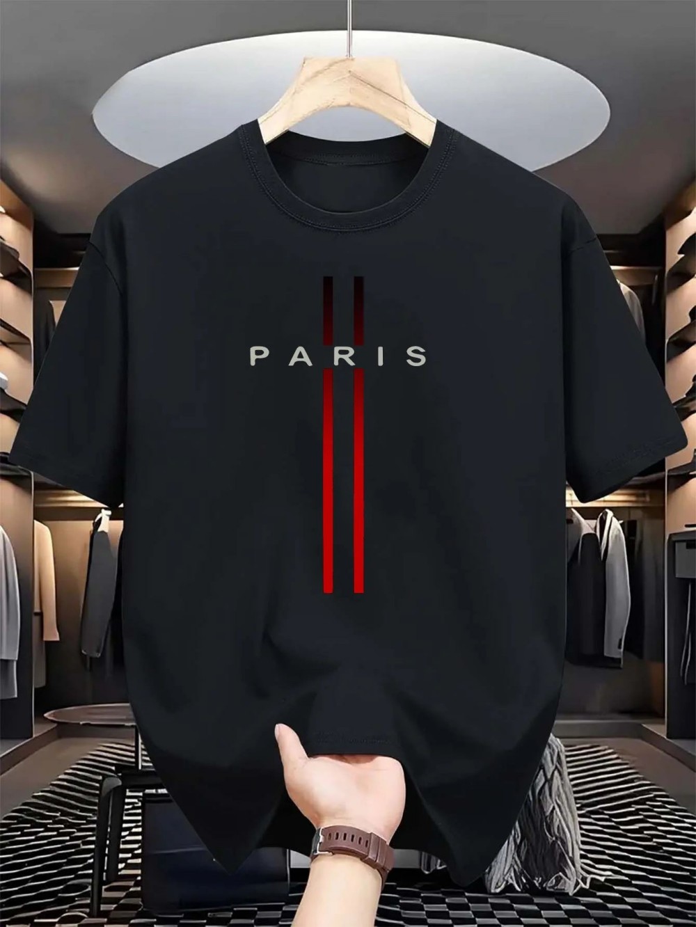 Camiseta deportiva con estampa - Street Fashion Paris reseña y precio