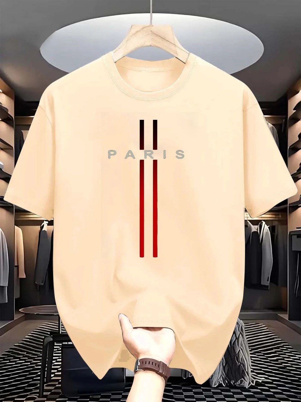 Camiseta deportiva con estampa - Street Fashion Paris reseña y precio