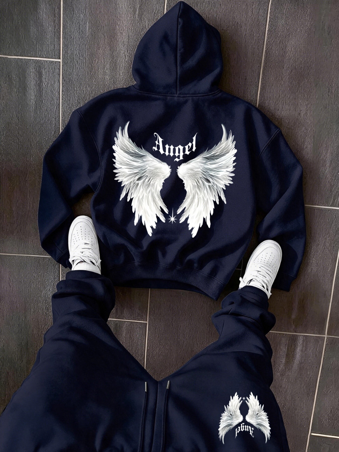 Conjunto de Sudadera con Capuc - Street Fashion In China reseña y precio