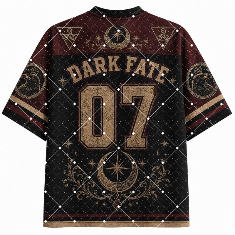 Camiseta de Jersey con Cuello  - Street Fashion Hip Hop reseña y precio
