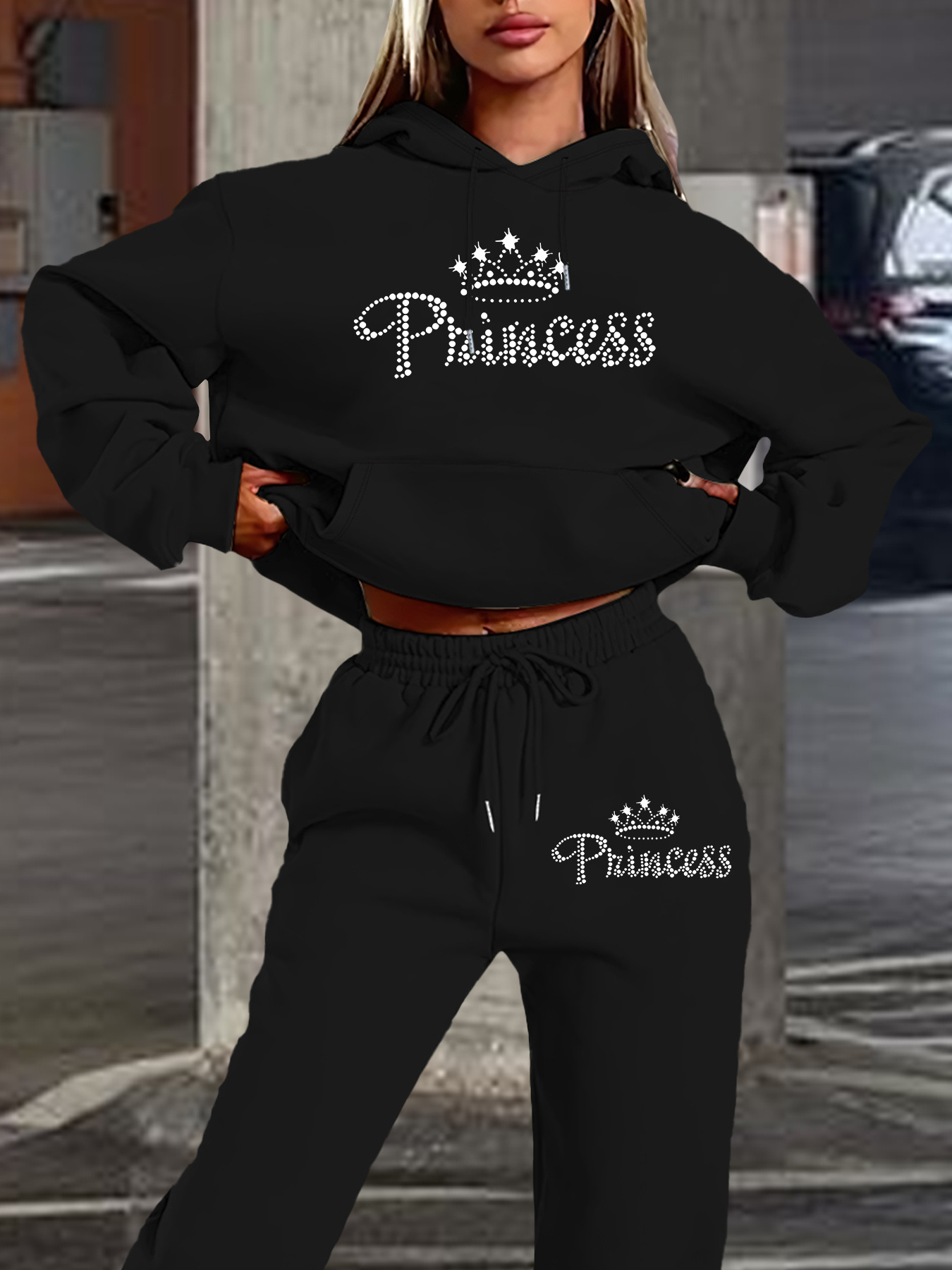 Conjunto de Sudadera con Capuc - Street Fashion Casual reseña y precio