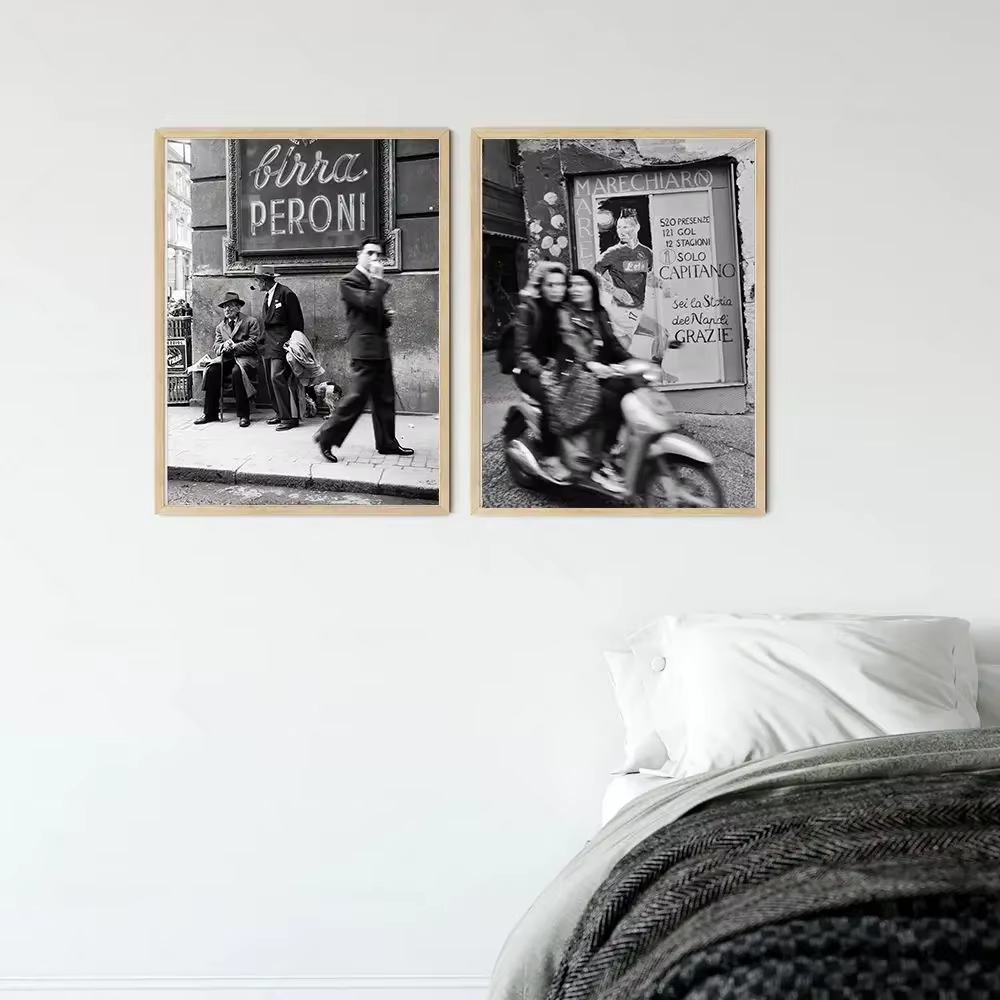 Póster de pared con estampado  - Street Fashion Paris reseña y precio