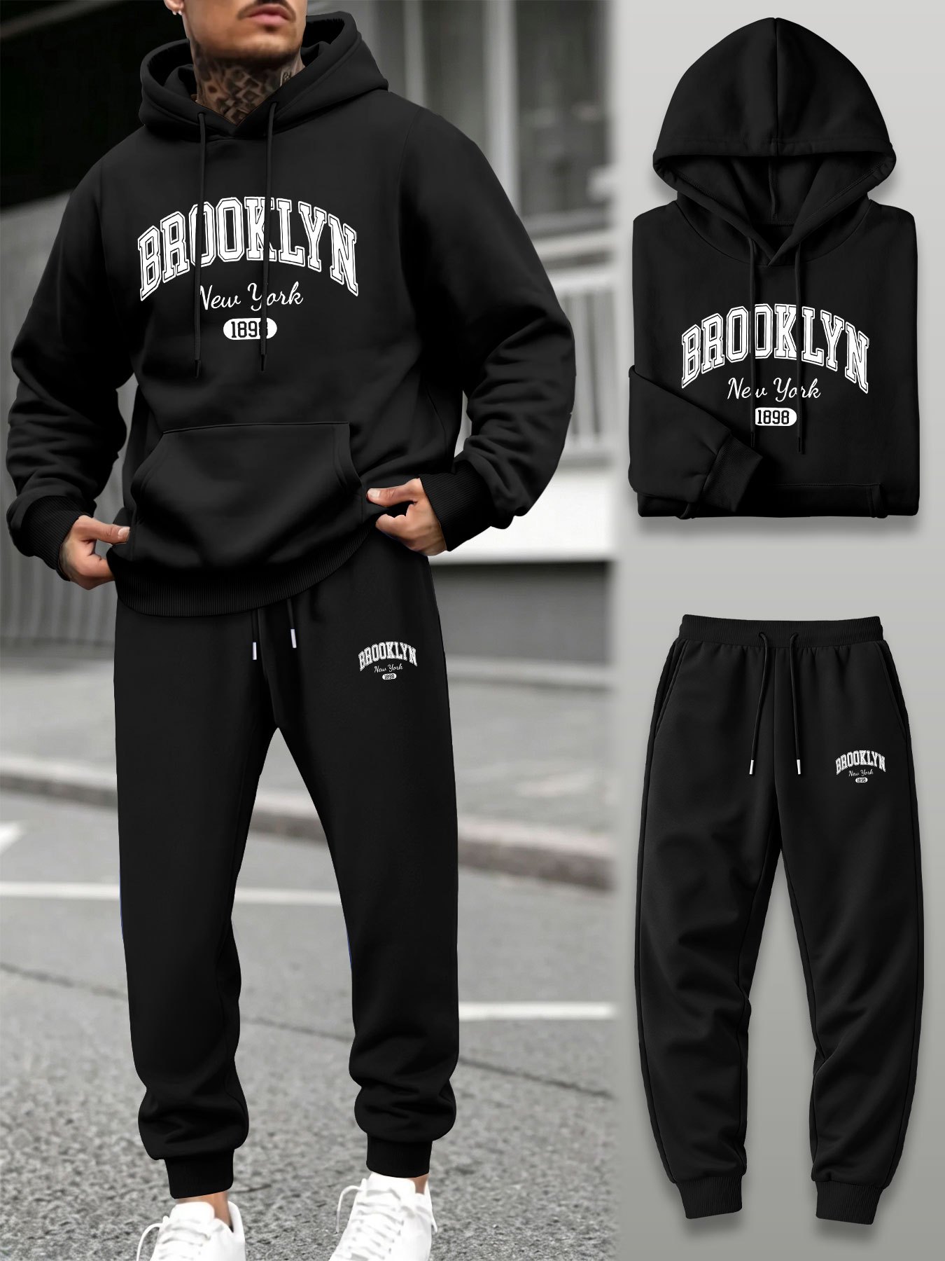 Conjunto Deportivo de 2 Piezas - Street Fashion Casual reseña y precio
