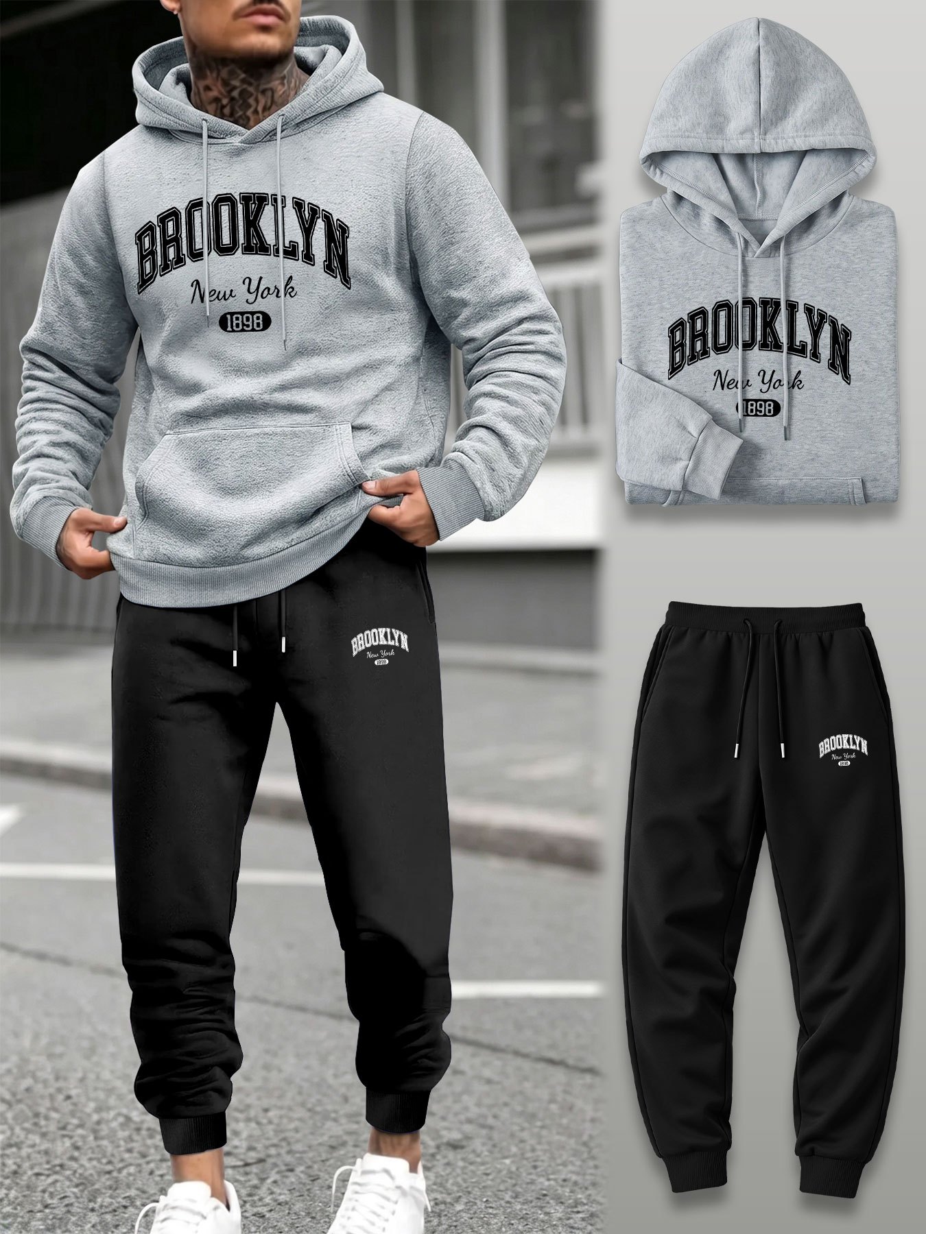 Conjunto Deportivo de 2 Piezas - Street Fashion Casual reseña y precio
