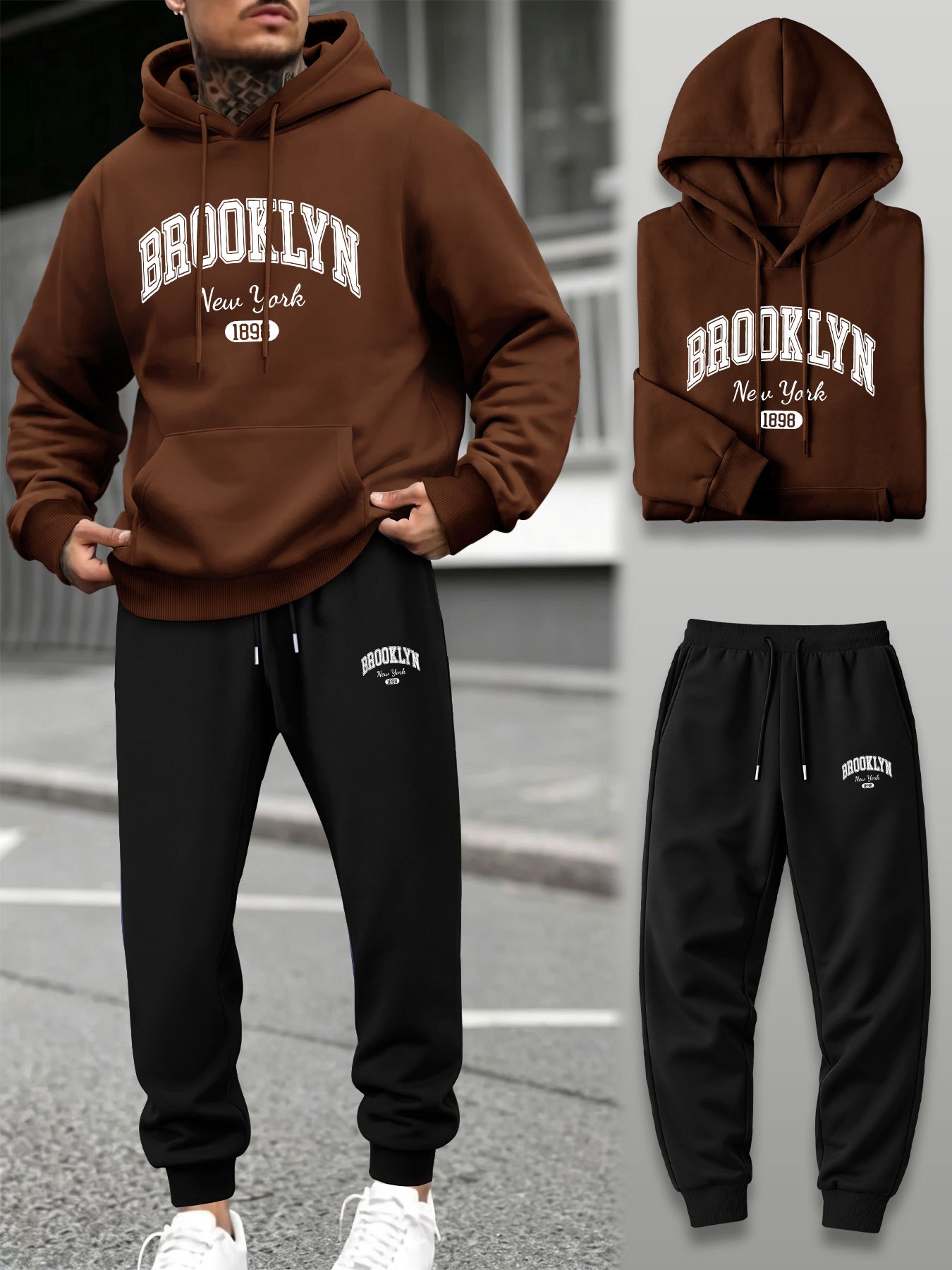 Conjunto Deportivo de 2 Piezas - Street Fashion Casual reseña y precio