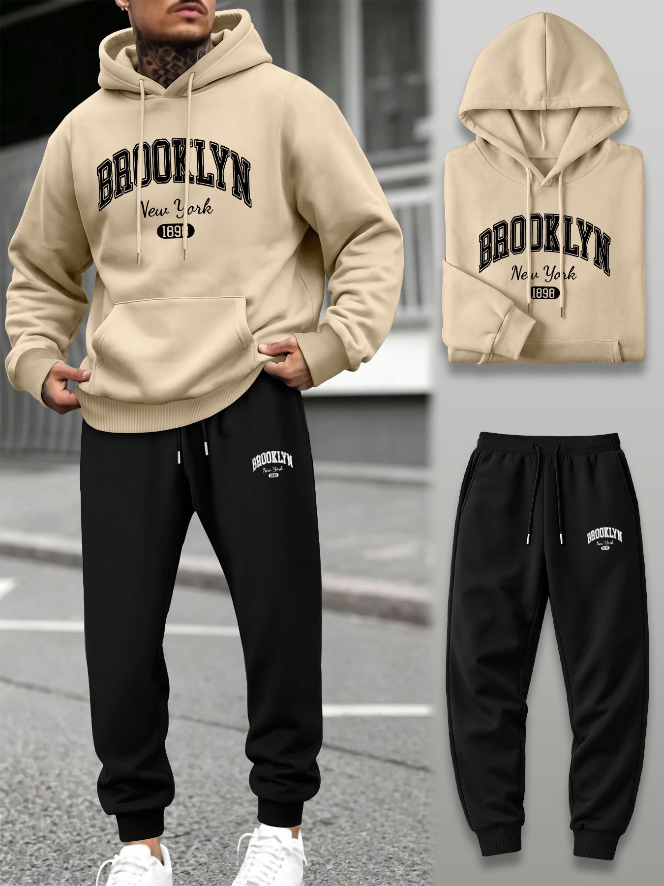 Conjunto Deportivo de 2 Piezas - Street Fashion Casual reseña y precio