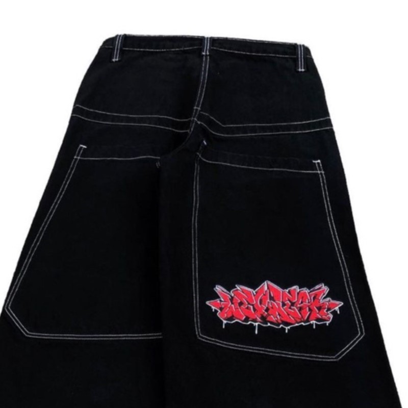 Pantalones Vaqueros Anchos de  - Street Fashion Hip Hop reseña y precio