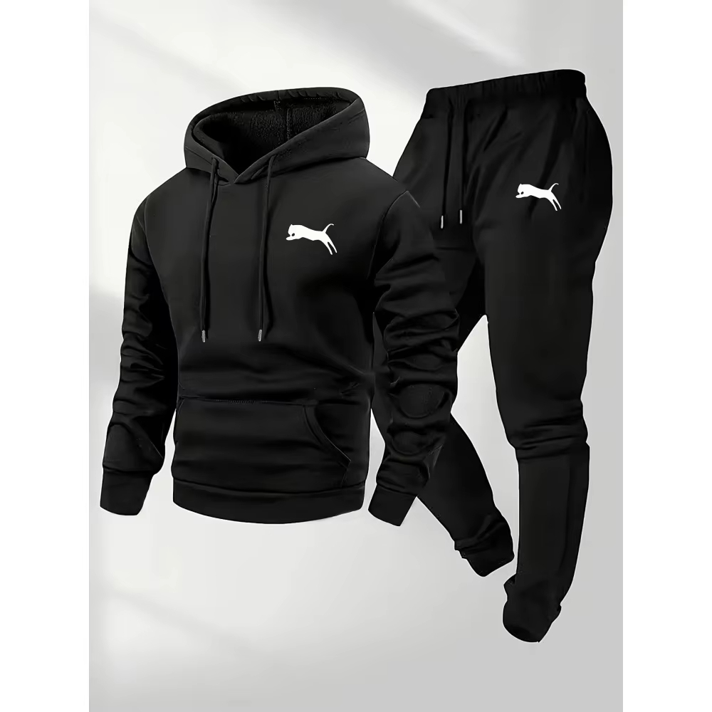 Conjunto de Sudadera con Capuc - Street Fashion Casual reseña y precio